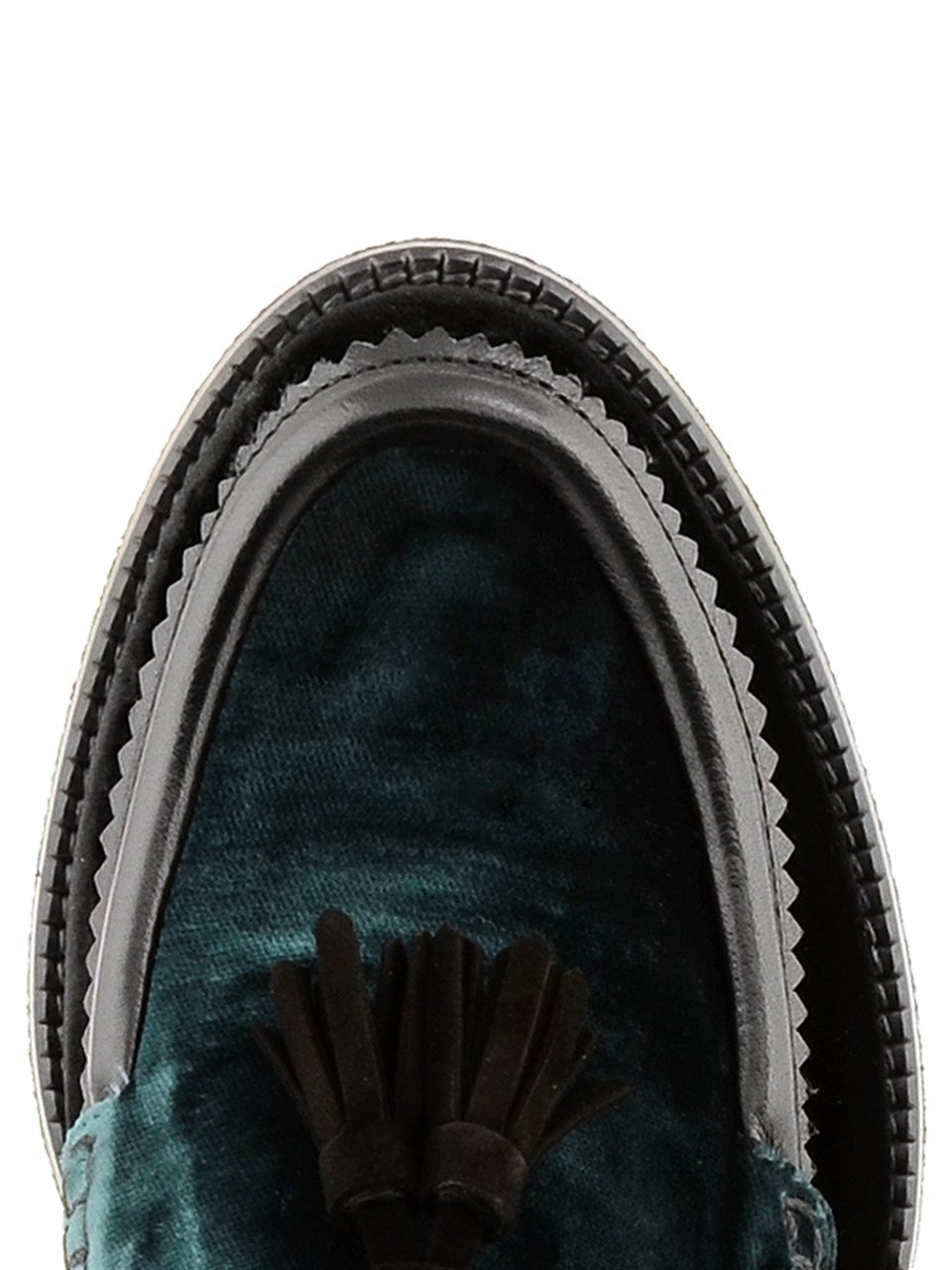 Loafer A53816 VELVET GARNILI Siyah