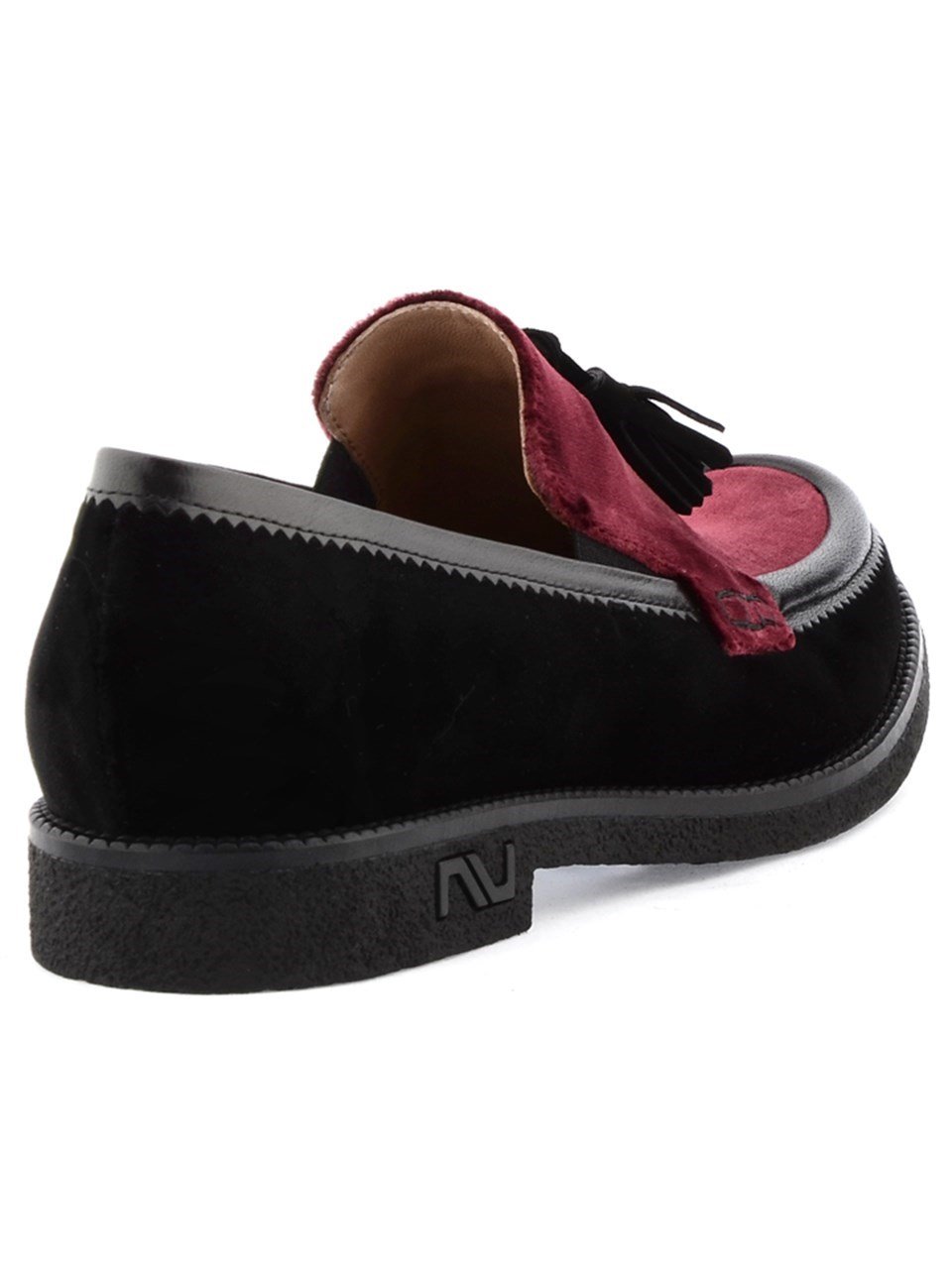 Loafer A53837 VELVET GARNILI Siyah