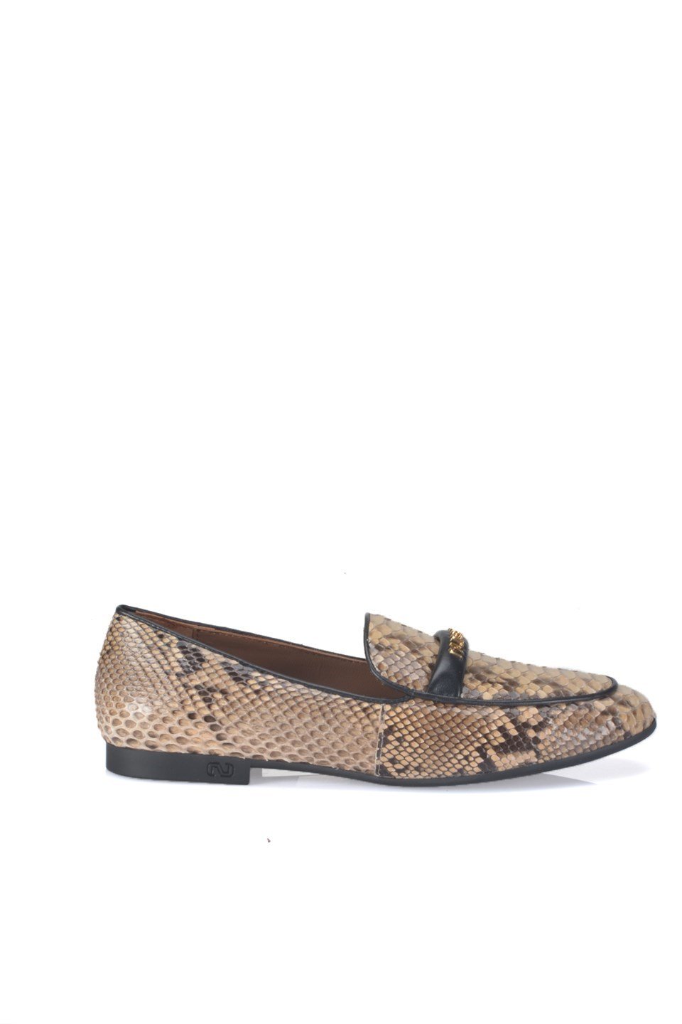 Loafer A55481 PİTON+NAPA NUR Bej+Natural