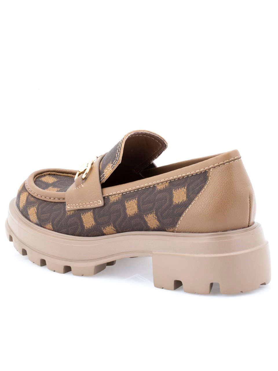 Loafer A69501 MONOGRAM+EVER. Kahve