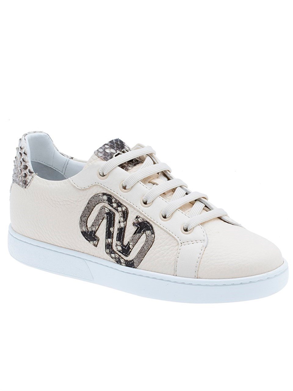 Sneakers A29625 TOGO+PİTON Bej+Natural