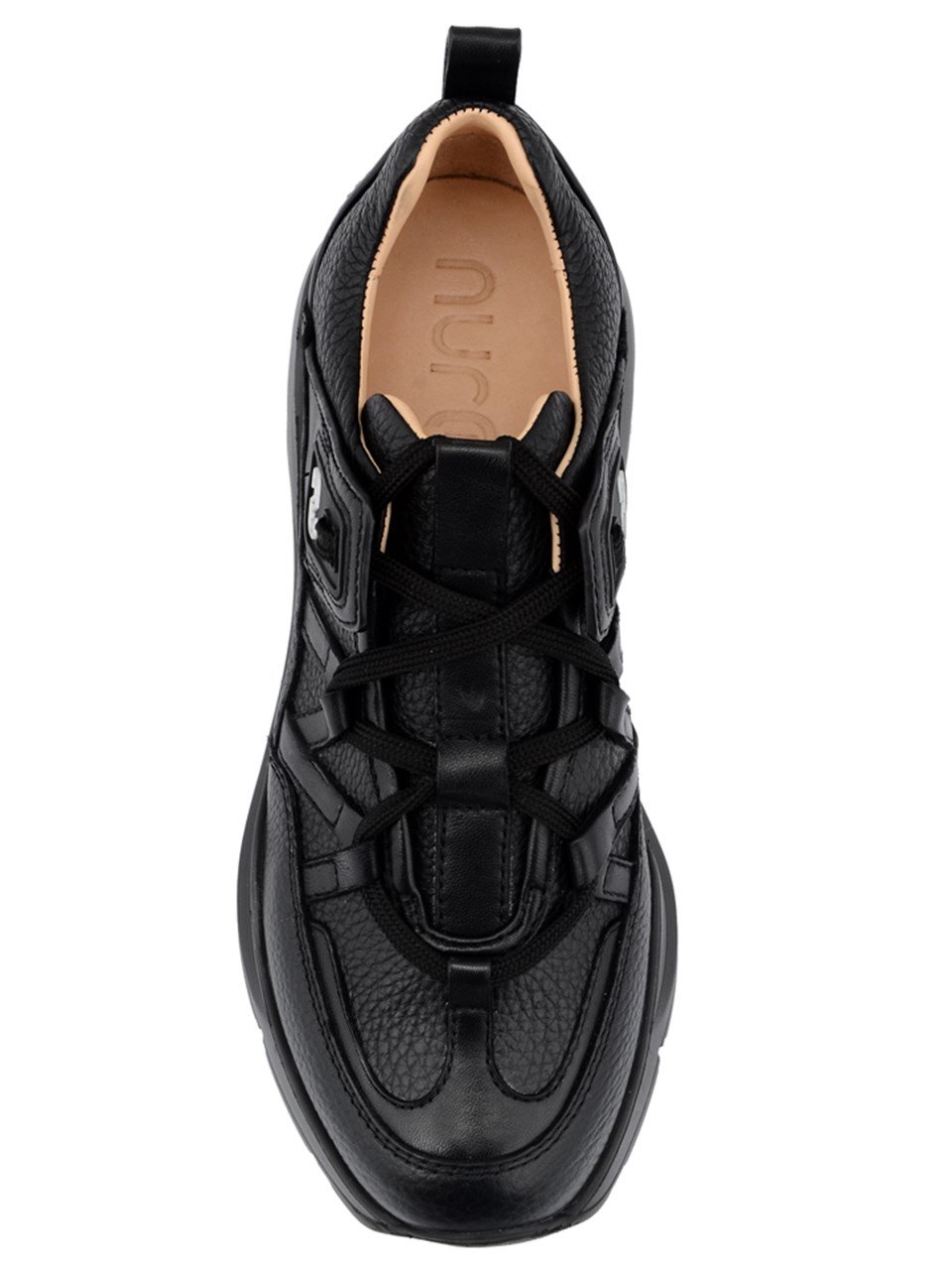 Sneakers A62021 TOGO+NAPPA NUR Siyah