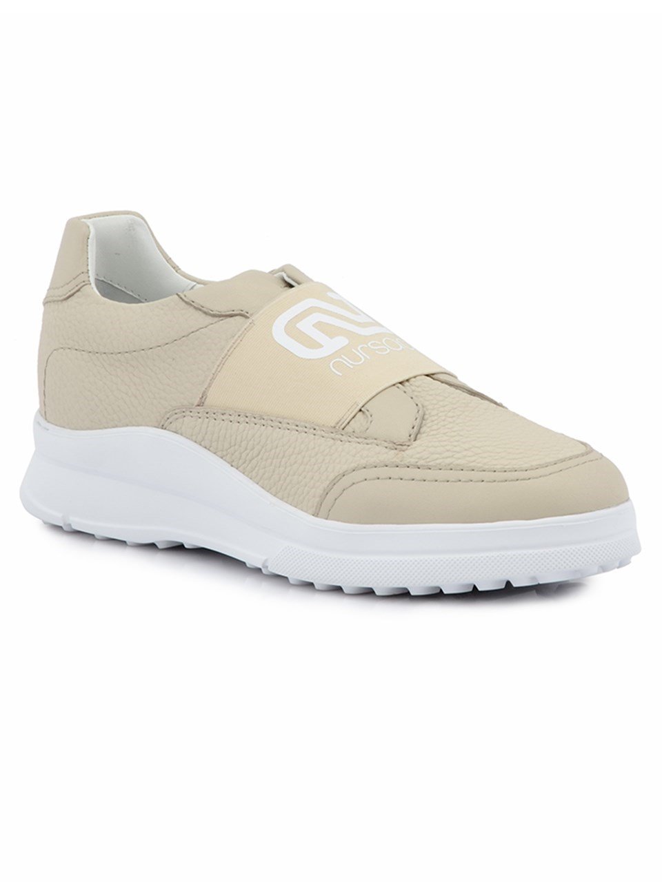 Sneakers A66511 NAPPA+TOGO Bej+Natural