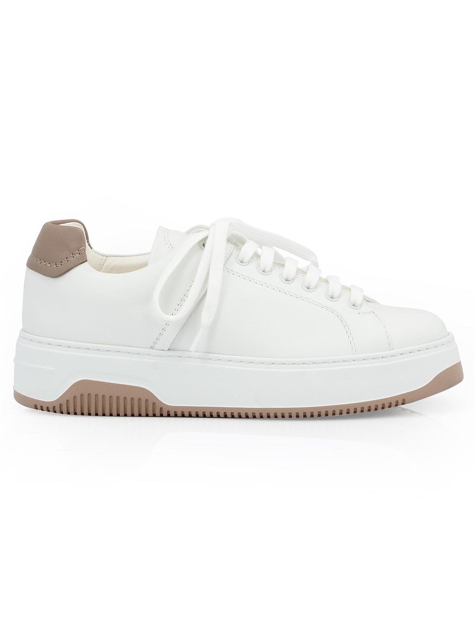 Sneakers A67001 NAPPA+NUR Beyaz