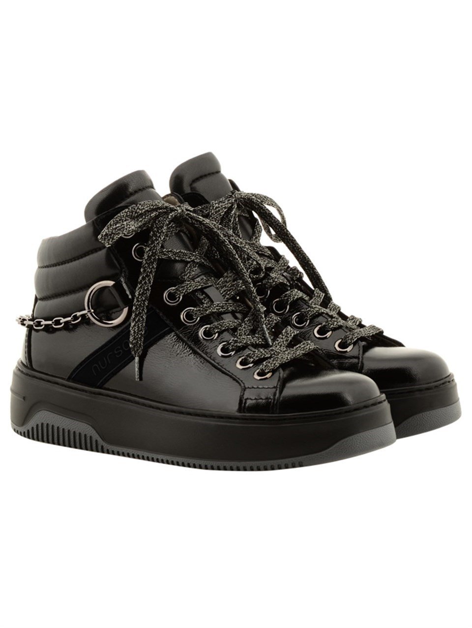 Sneakers A67009 NAPLAK RUGAN+NAPA NUR Siyah