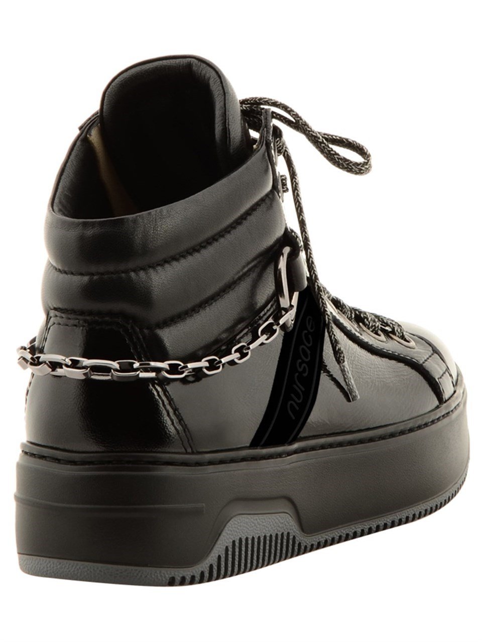 Sneakers A67009 NAPLAK RUGAN+NAPA NUR Siyah