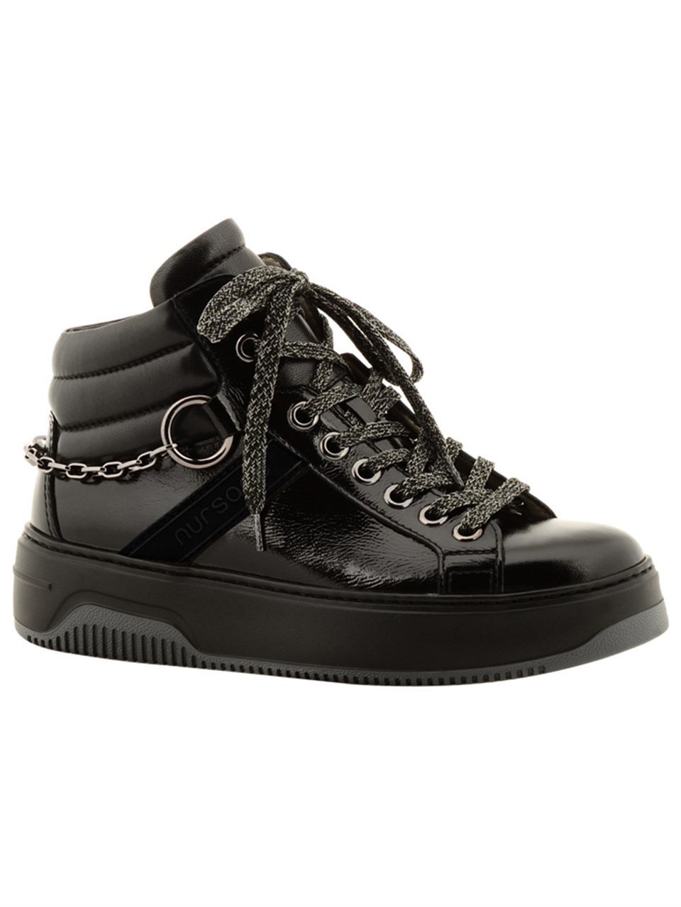 Sneakers A67009 NAPLAK RUGAN+NAPA NUR Siyah