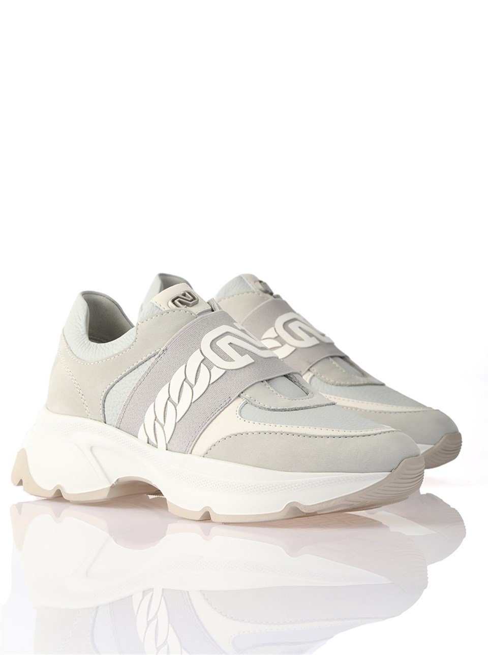 Sneakers A69911 NUBUK GARNILI Gri