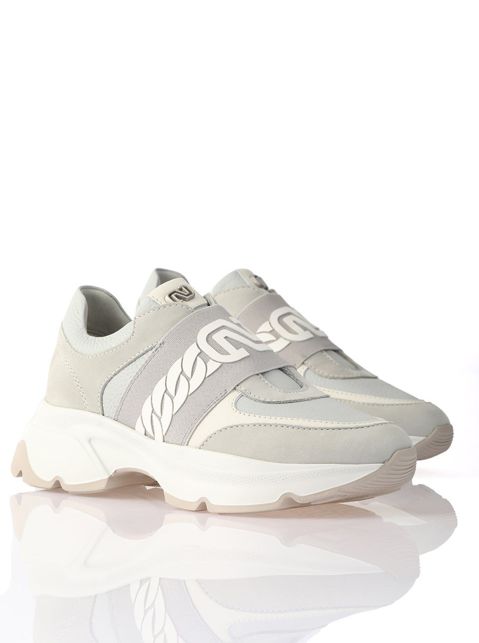 Sneakers A69911 NUBUK GARNILI Gri