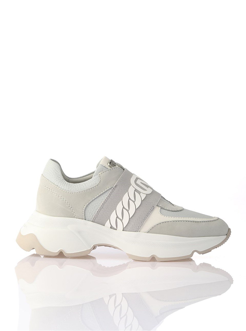 Sneakers A69911 NUBUK GARNILI Gri