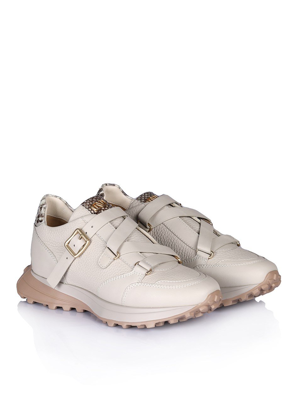 Sneakers A69916 TOGO+SWİF BEJ+NATURAL