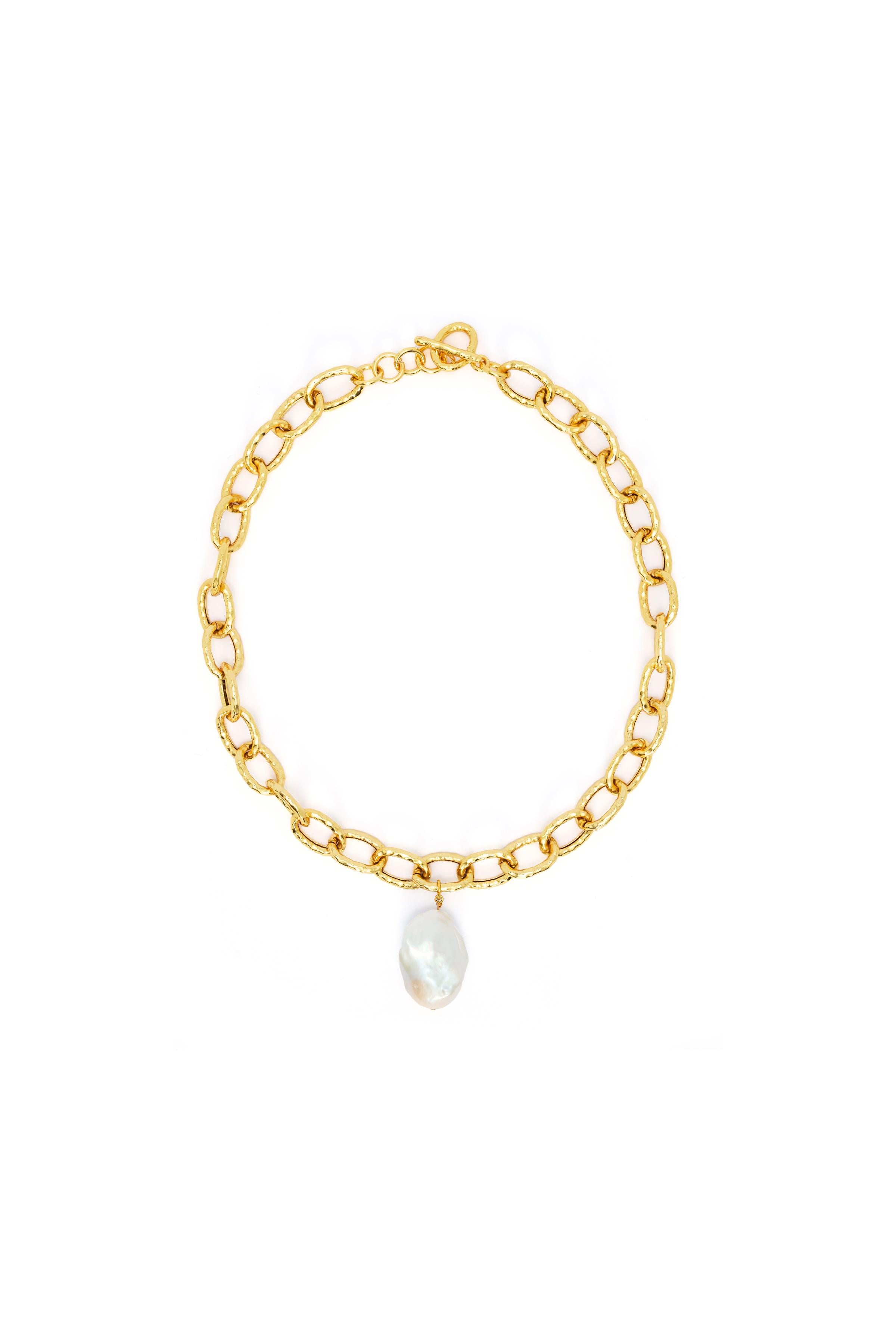 Auric Pearl Necklace