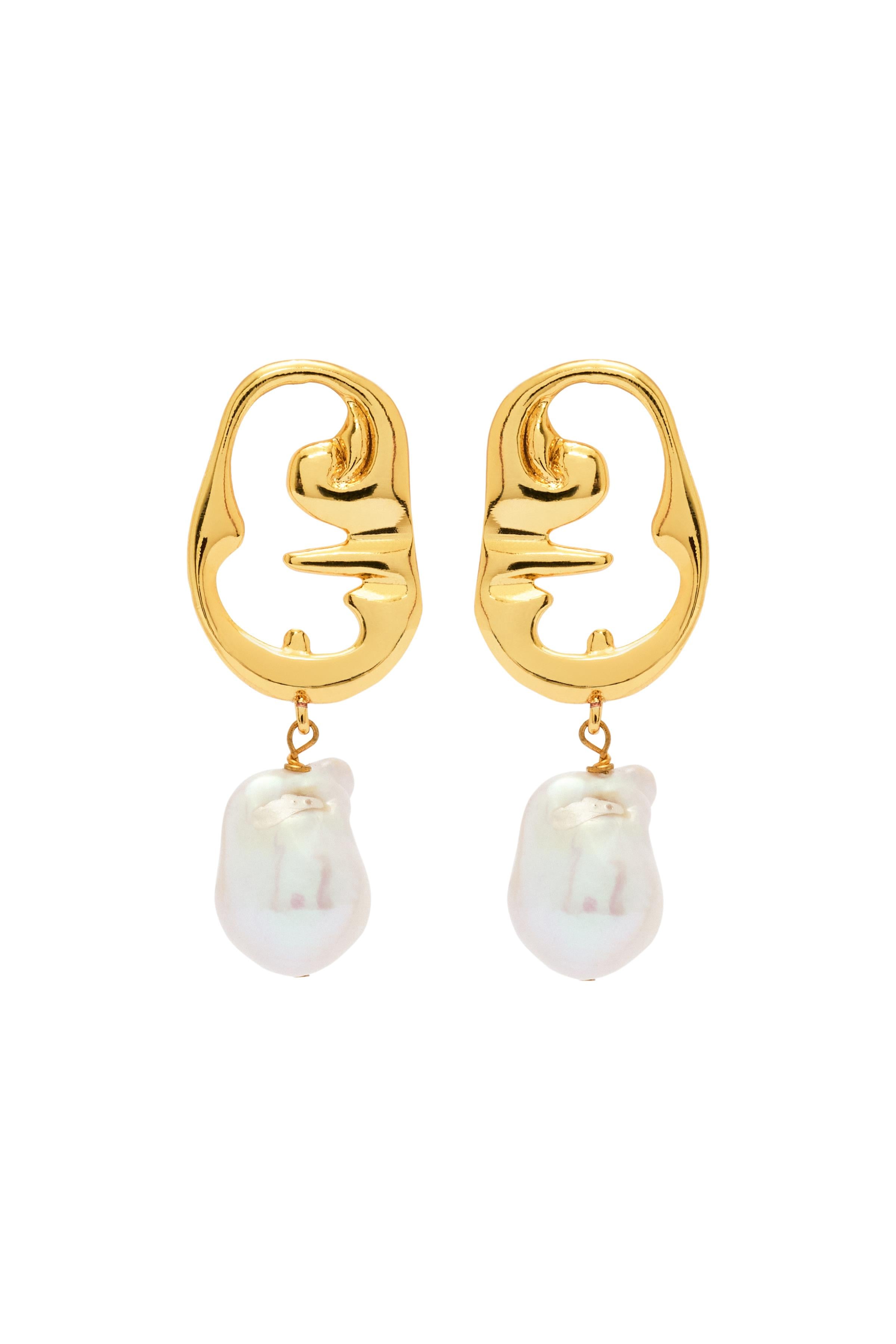 Dune Pearl Earring