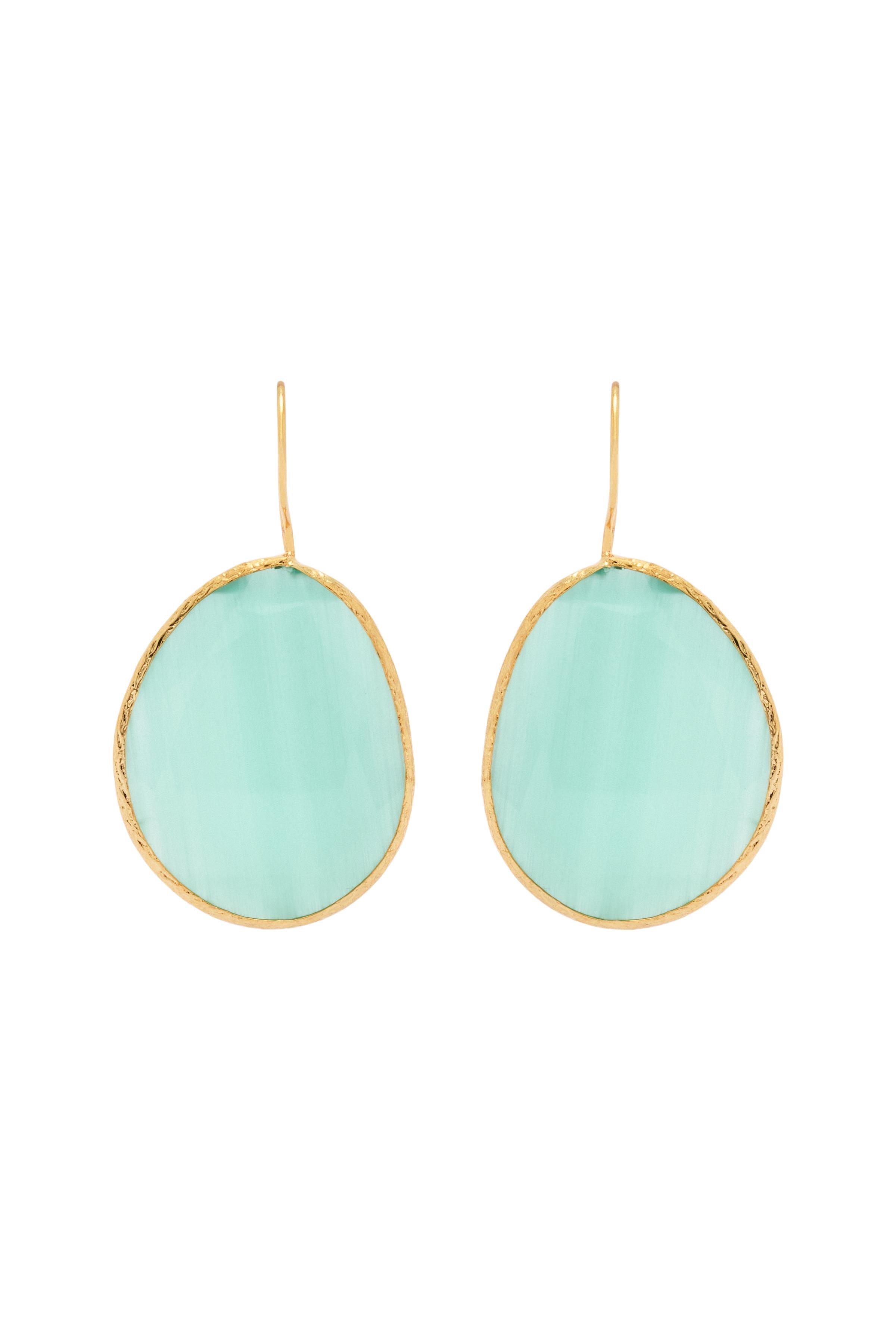 Elara Aqua Earring