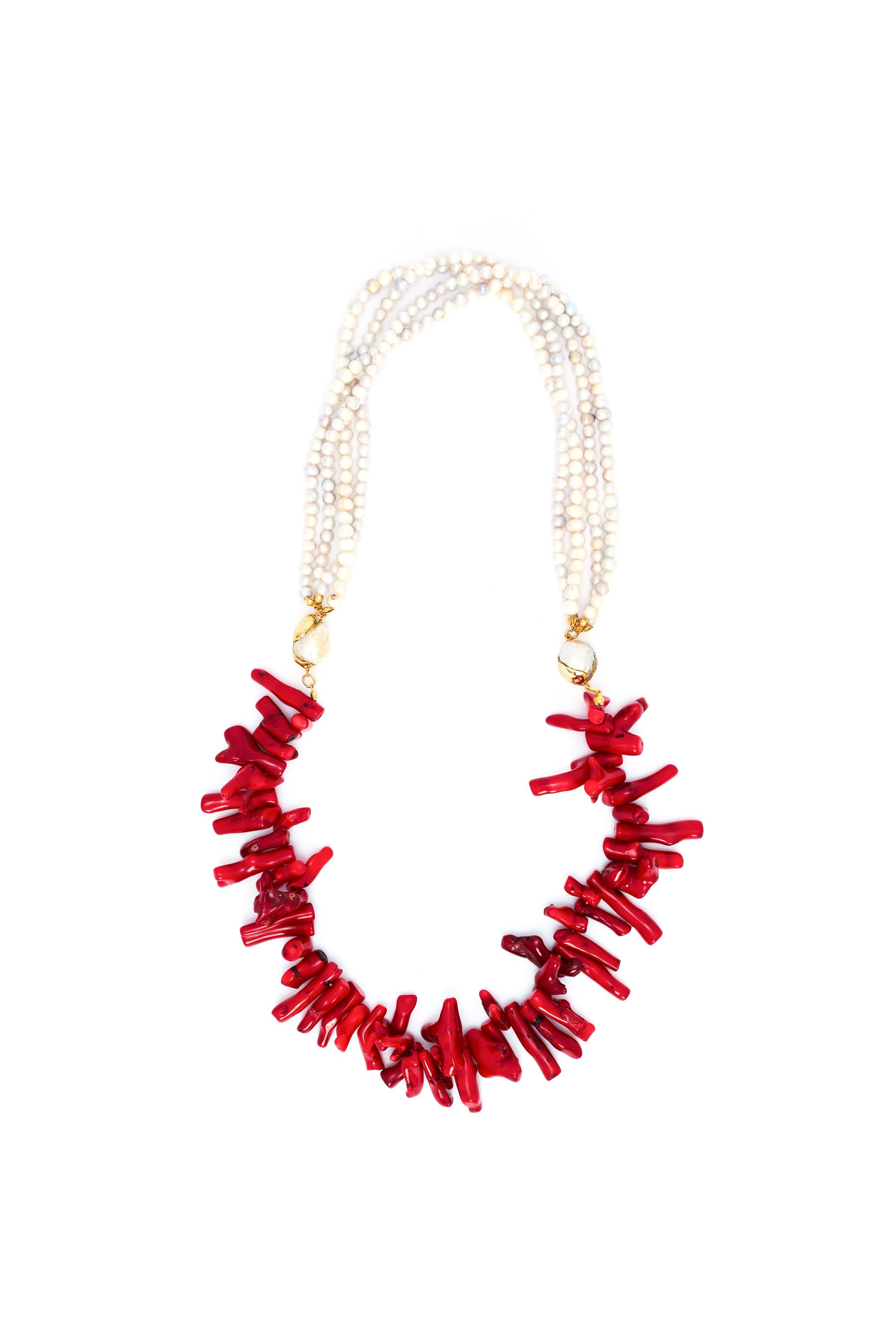 La Perla Rossa Necklace