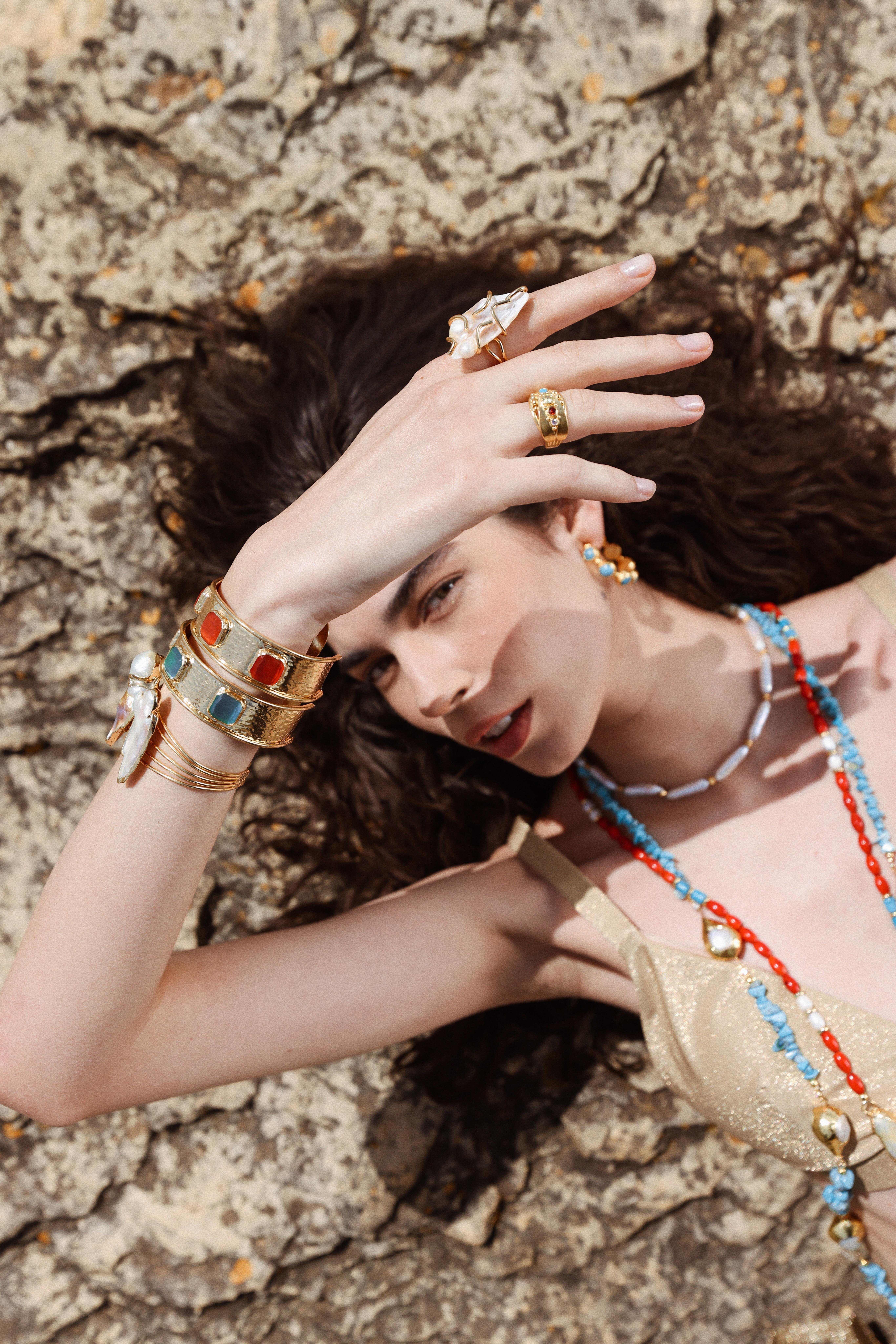 Linea Cuﬀ Amber