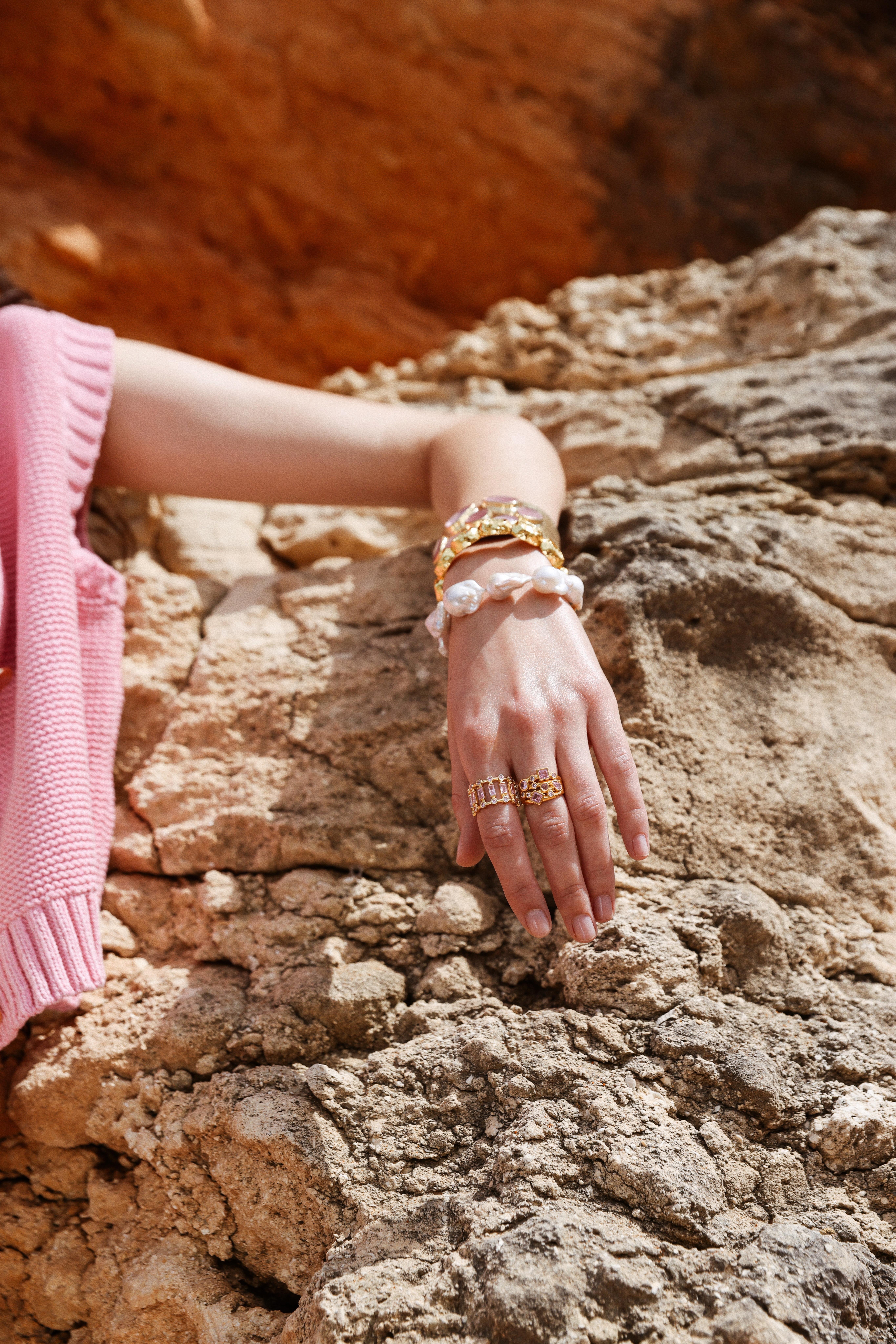 Linea Rosa Ring