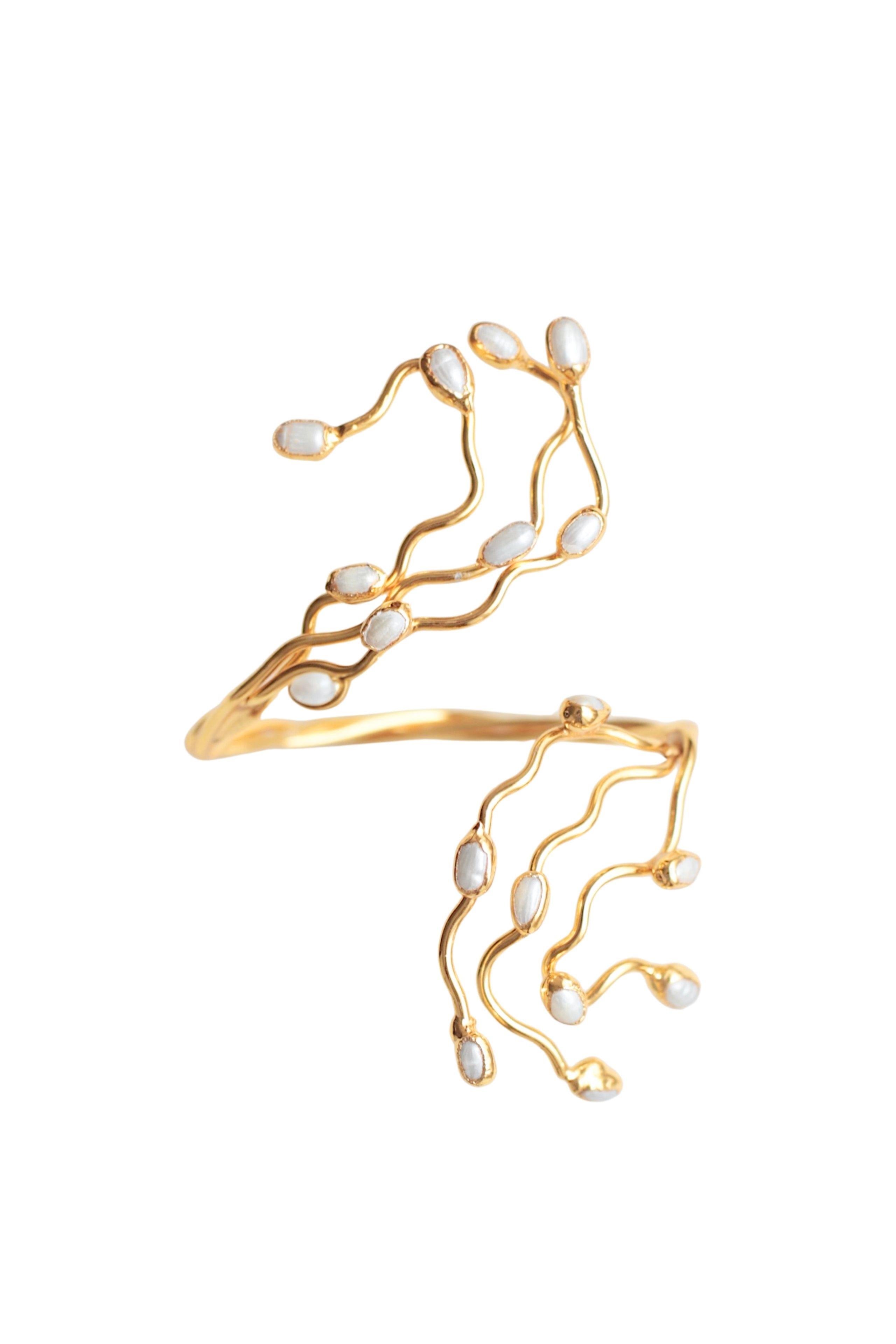 Pearl Bloom Cuff