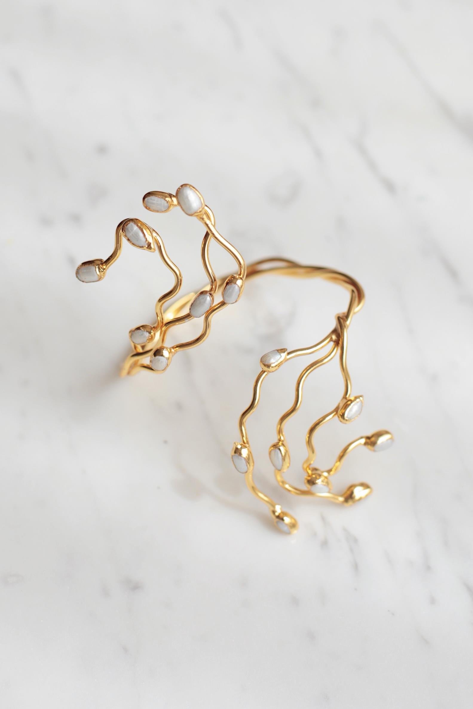 Pearl Bloom Cuff