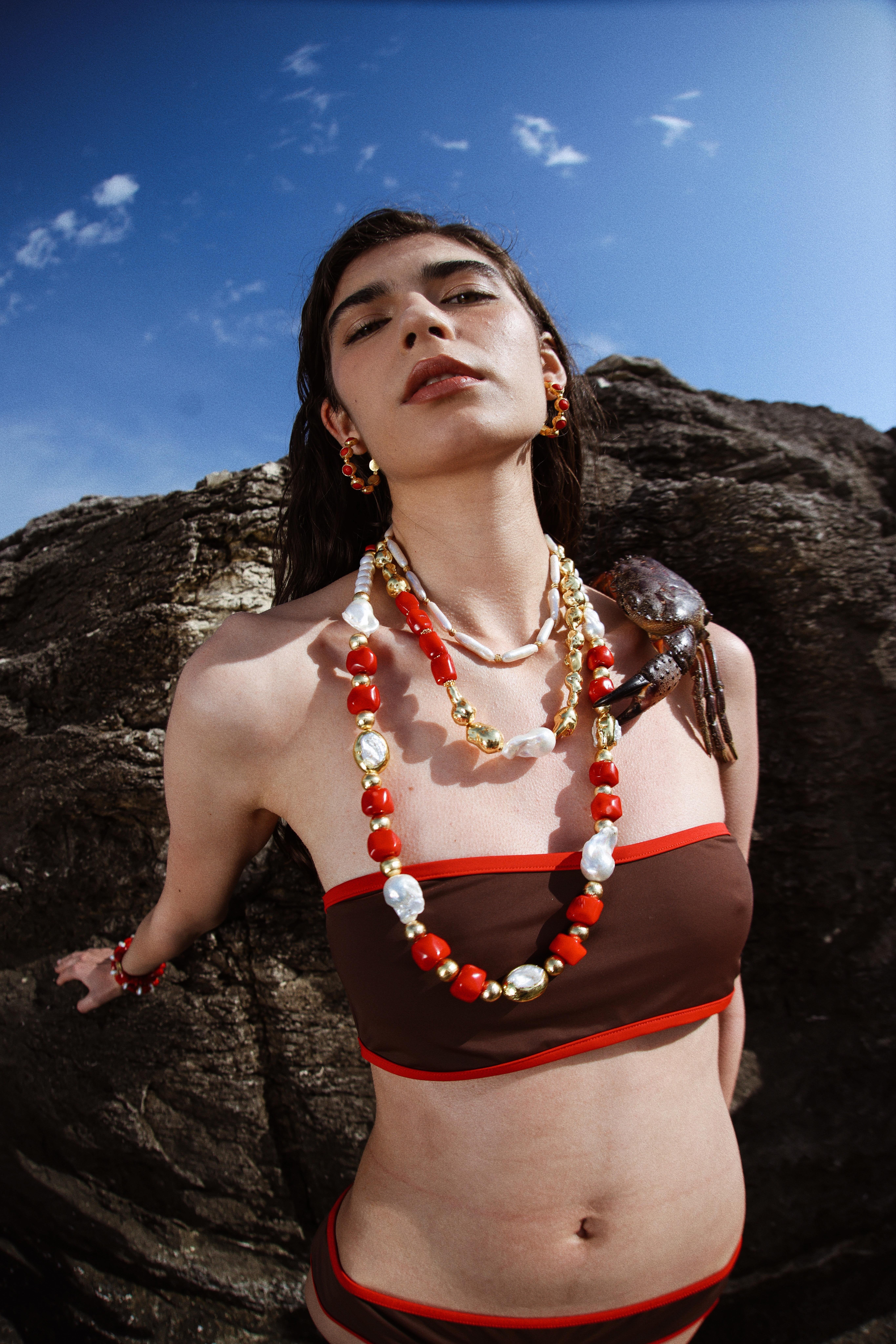 Red Riviera Necklace