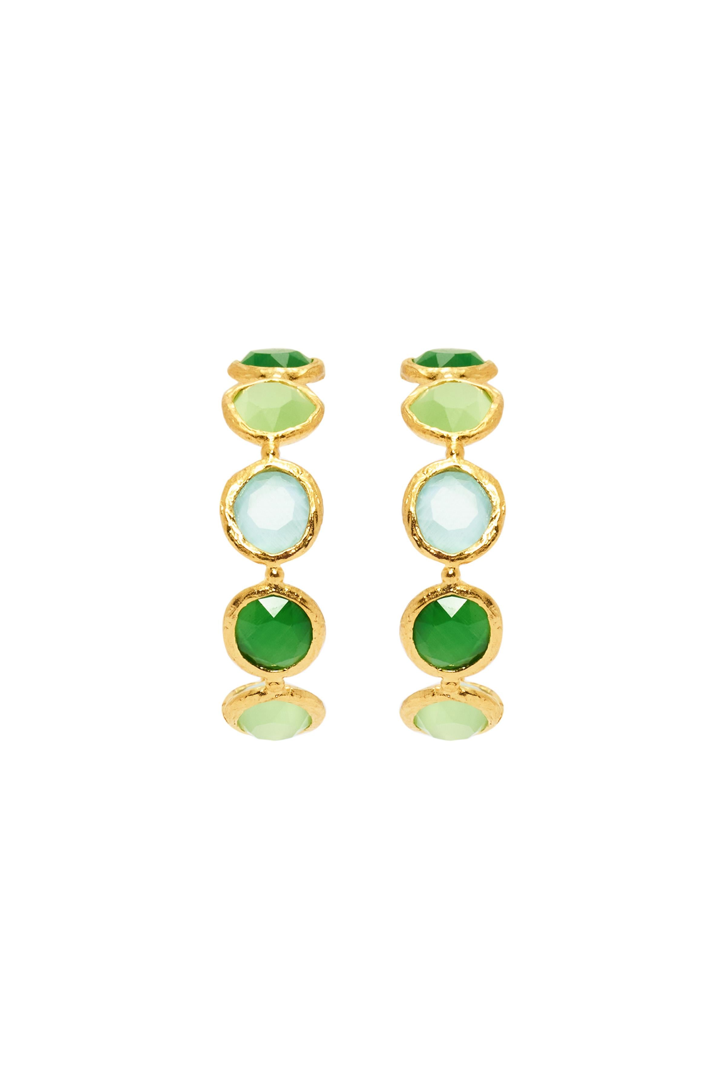 Selene Green Earring