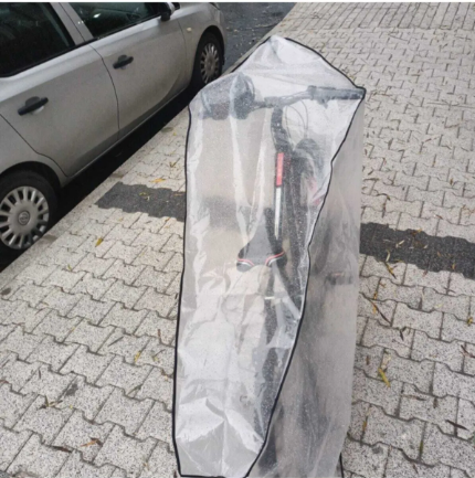 175*70 Bisiklet Koruma Örtüsü Şeffaf