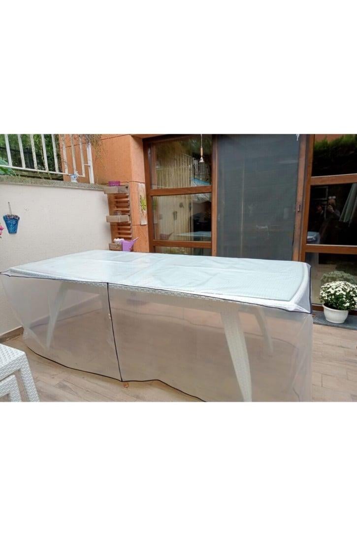 Masa Koruma Örtüsü Şeffaf 155×85