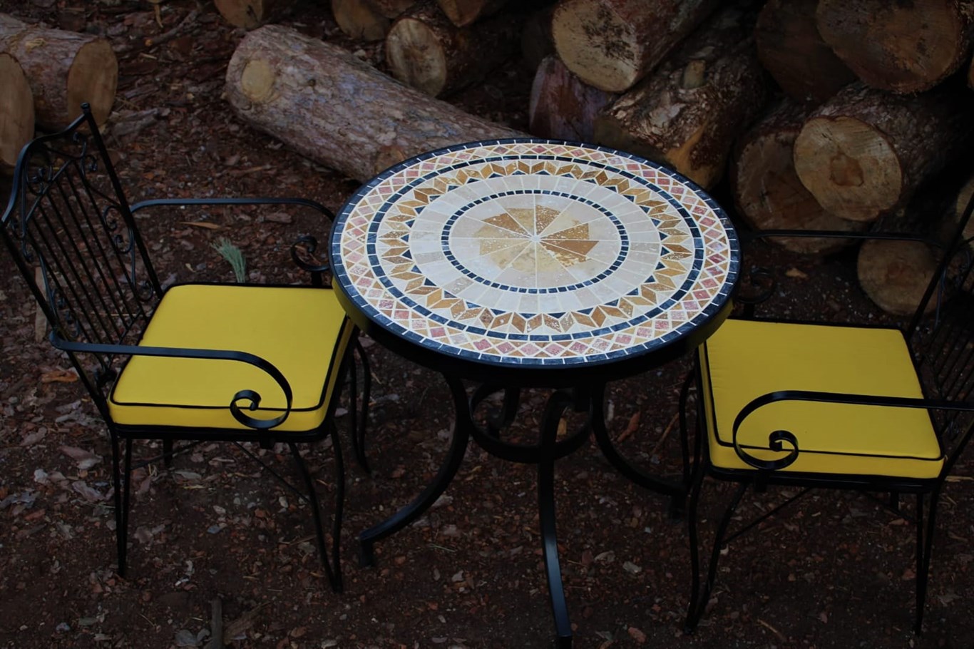 SANDALYE MİNDERİ SARI  40 X 40