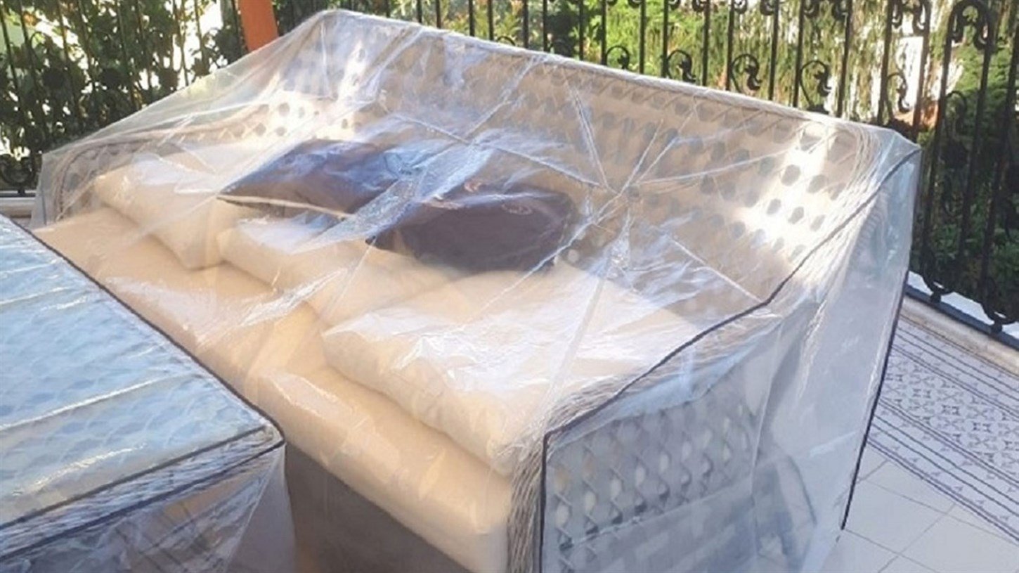 Üçlü Koltuk Koruma Örtüsü Şeffaf 200×80
