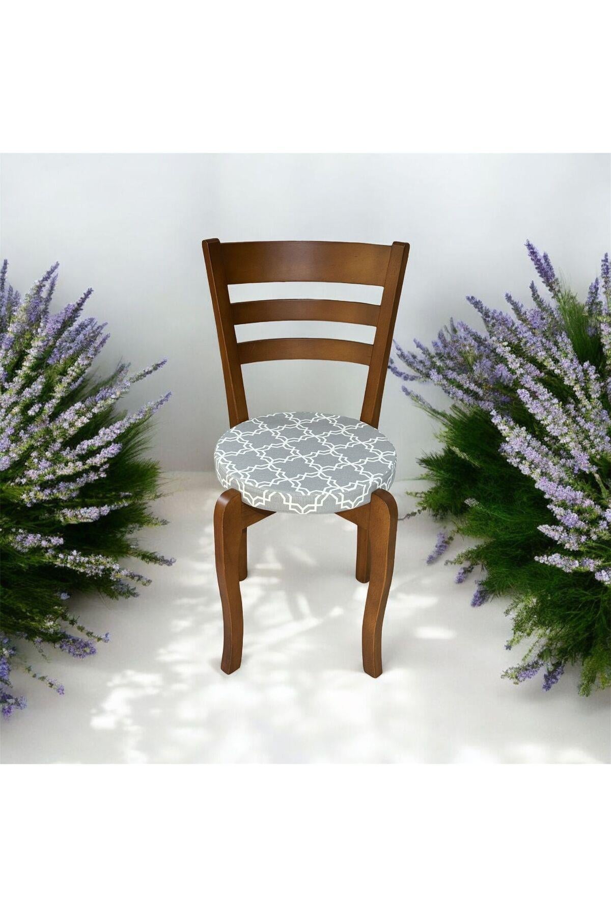 YUVARLAK SANDALYE MİNDERİ