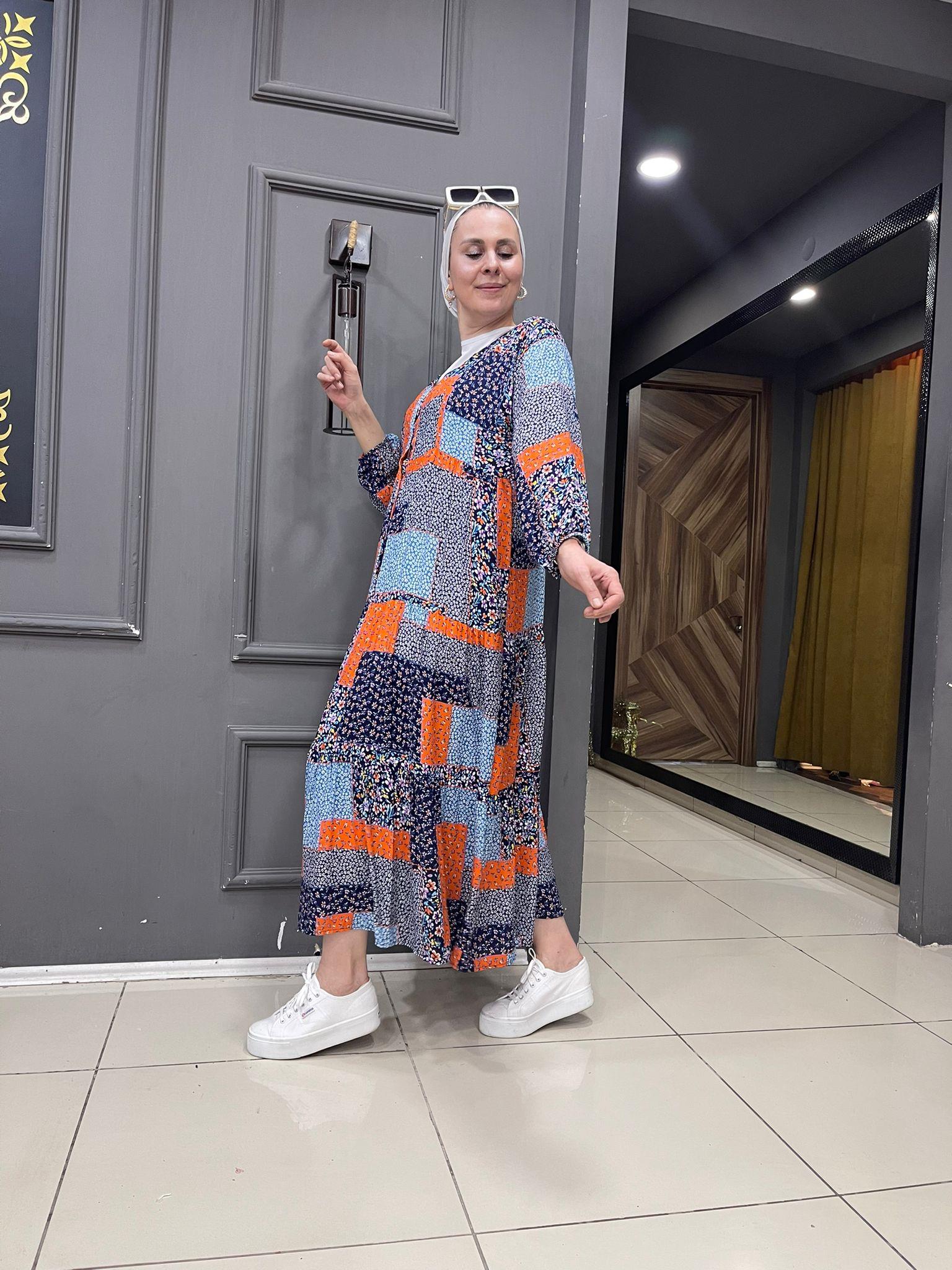 Basma Desen Elbise