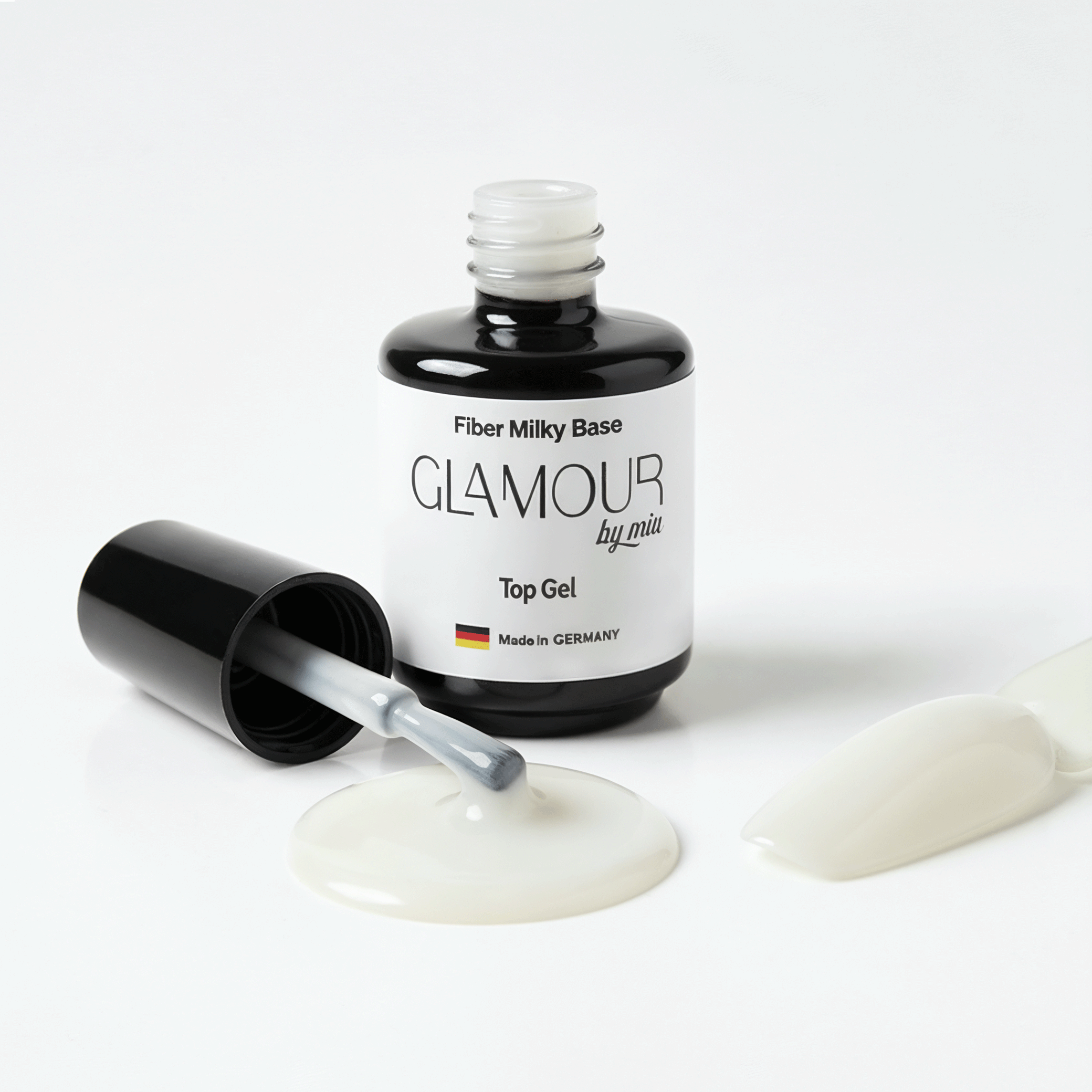 Glamour by MiaFiber Base CoatRakı Beyazı Rengi  Fiber Parçacıklarla Extra Güçlü Base - Milky Way 