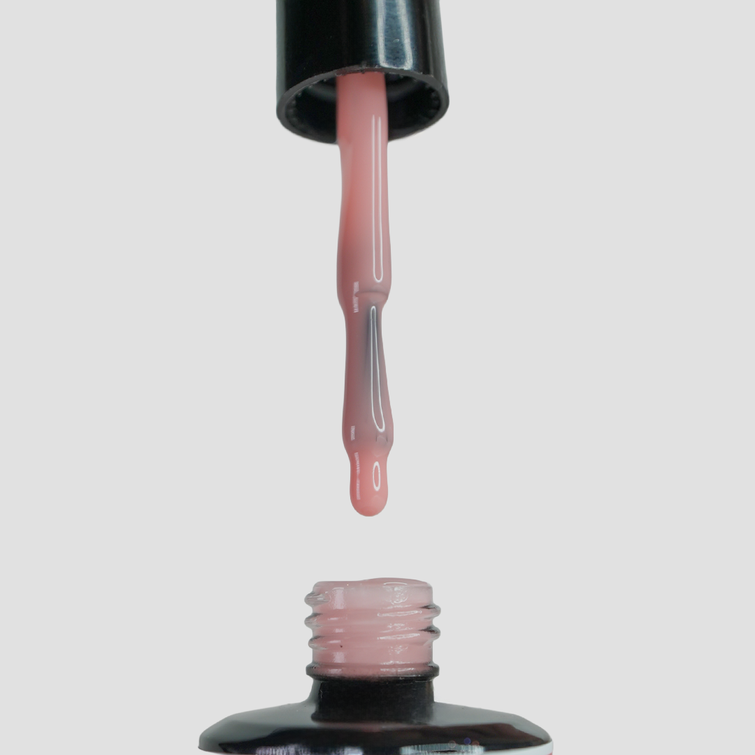 Glamour by MiaRenkli Base CoatPudra Pembe Rubber Base – Yumuşak Nude Güçlendirici – TPO Free – Uzun Kalıcılık – 15 ml