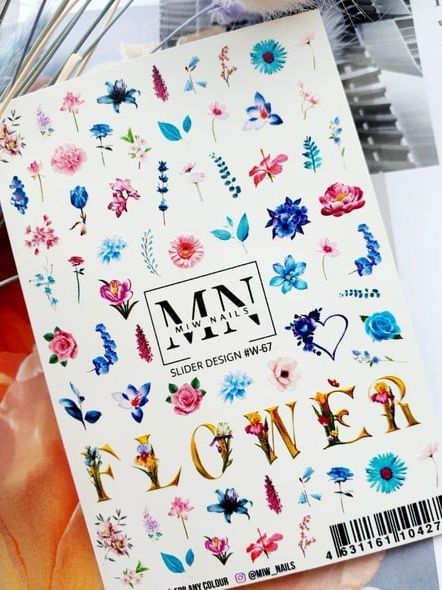 Mia ProfessionalStiker çeşitleriStiker MN W-67