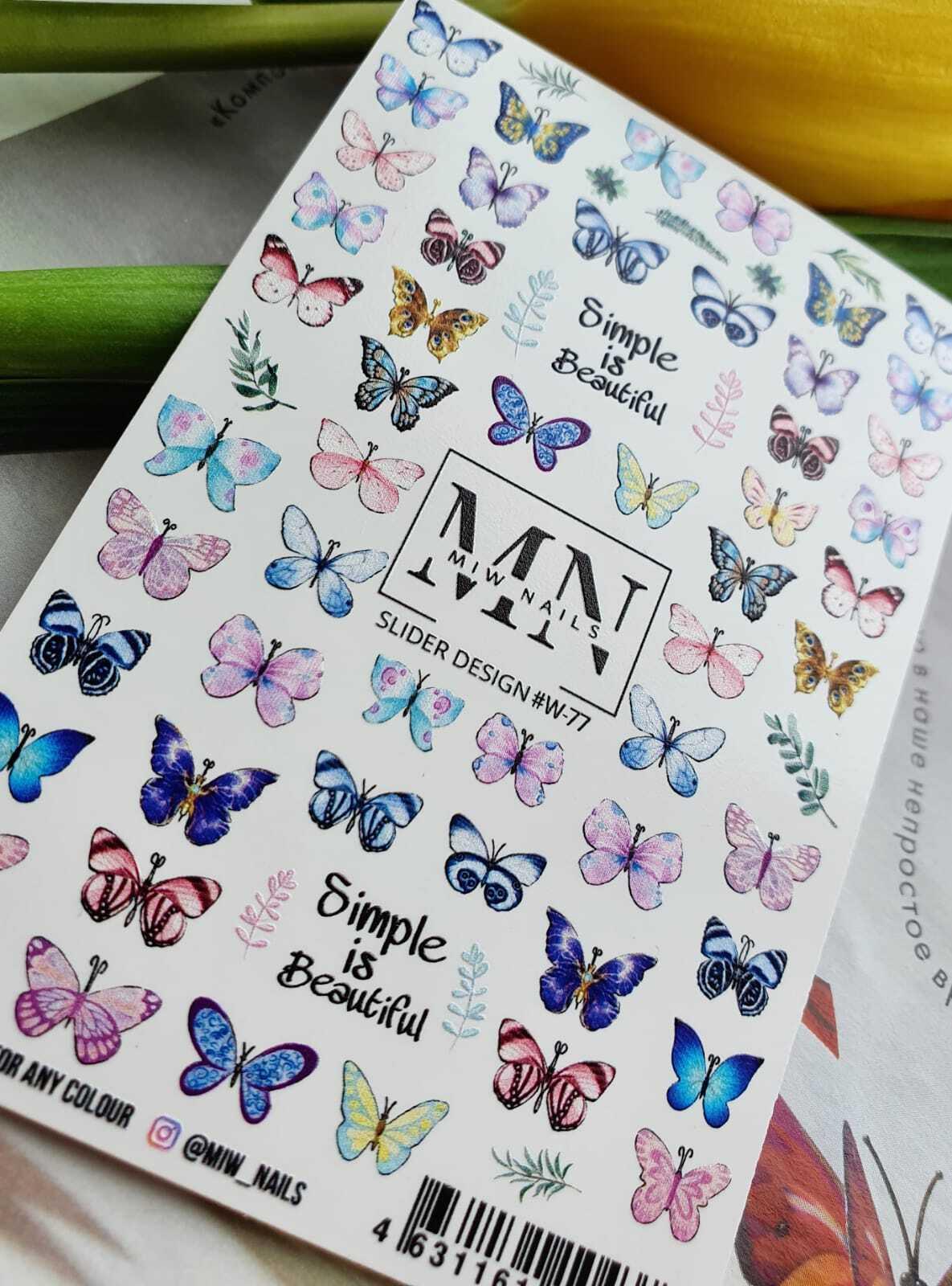 Mia ProfessionalStiker çeşitleriStiker MN W-77