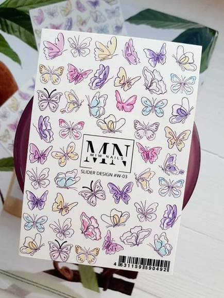 Mia ProfessionalStiker çeşitleriStiker MN W-03