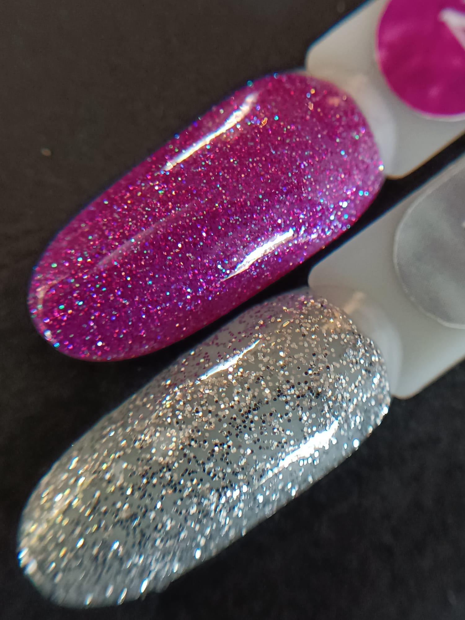 Paint Gel Glitter Silver  5gr