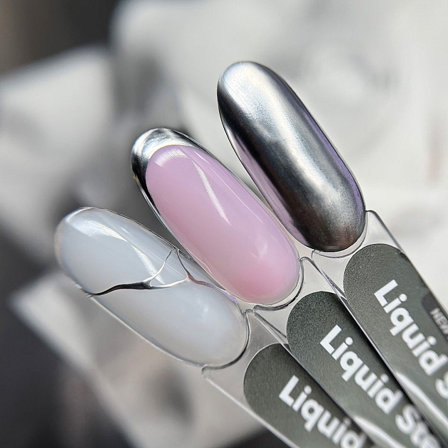 Patrisa NailNail ArtJel boya Liquid Steel Gümüş ayna efekti veren 5 gr