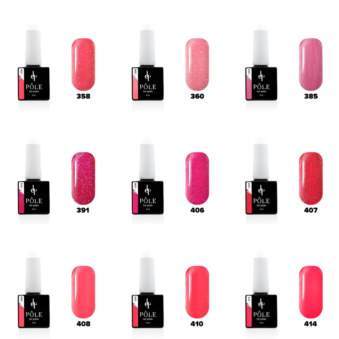 Pole ProfessionalSetlerBÜYÜK FIRSAT SETİ • 82 Oje + 5 Jel + 17 Kamuflaj Baz