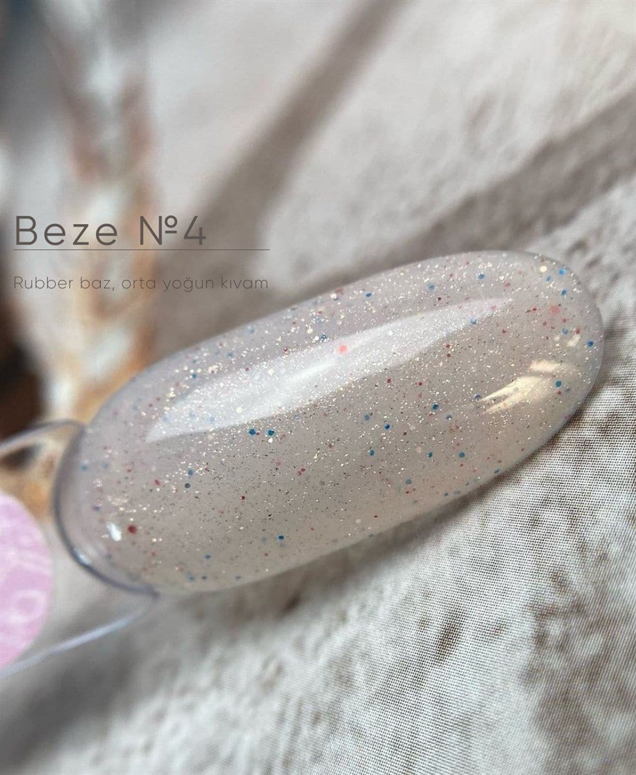 Rubber Base BEZE (4) renkli baz 8 ml