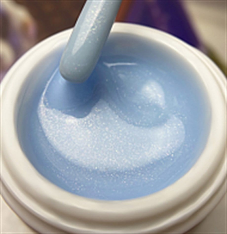 SOFT Pudding Gel - Jel Blue ışıltılı 15 gr