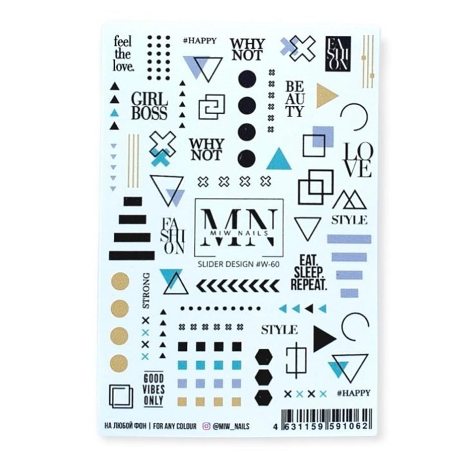 Stiker MN W-60