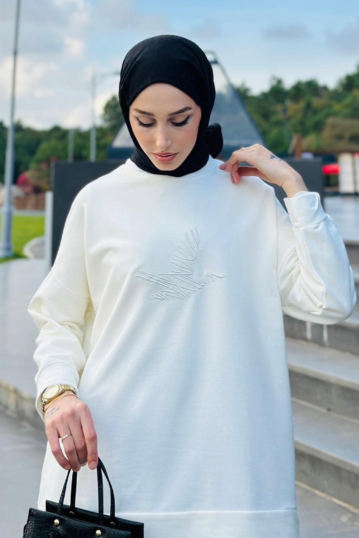 DADALİ BEYMEN SWEAT Beyaz