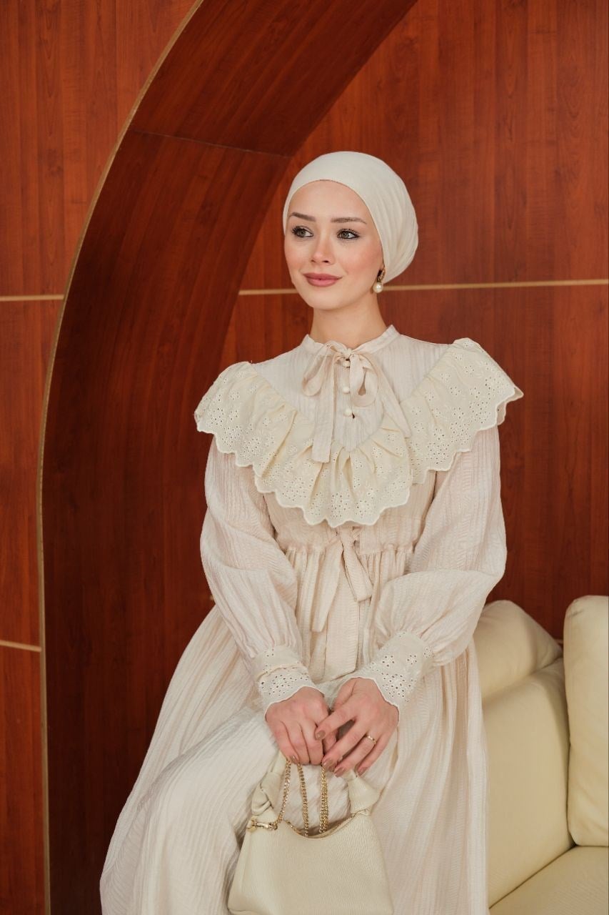 ELBİSE Bej