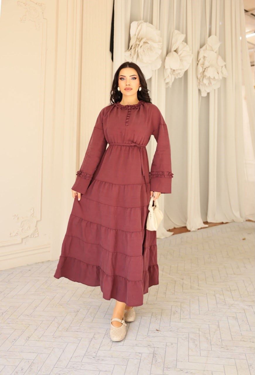ELBİSE Bordo