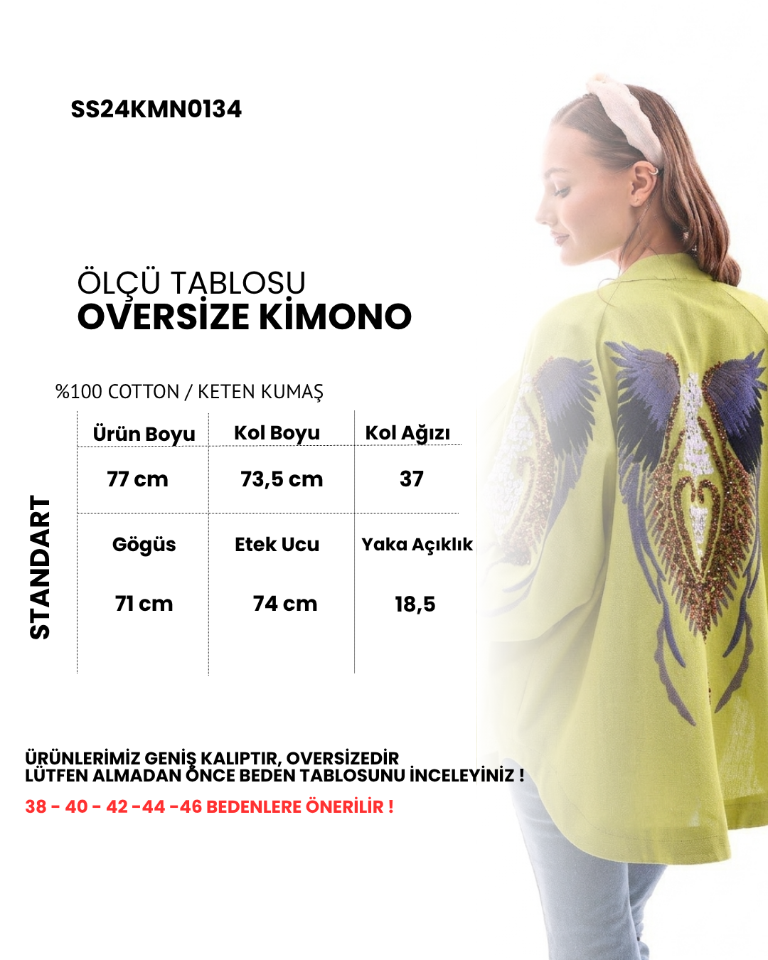 KİMONO Yağ Yeşili