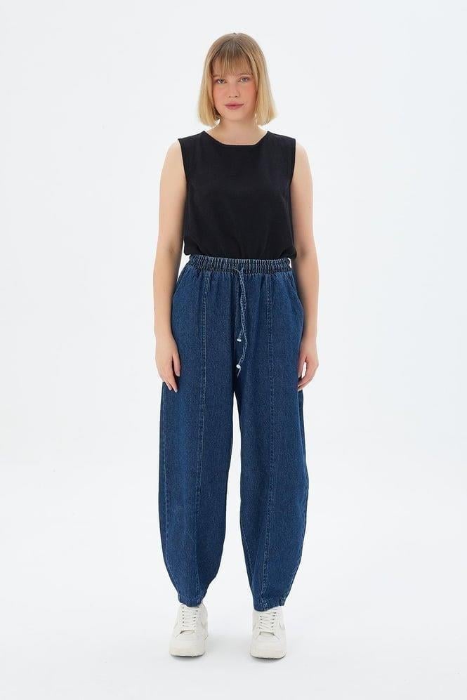 PANTALON Koyu Mavi