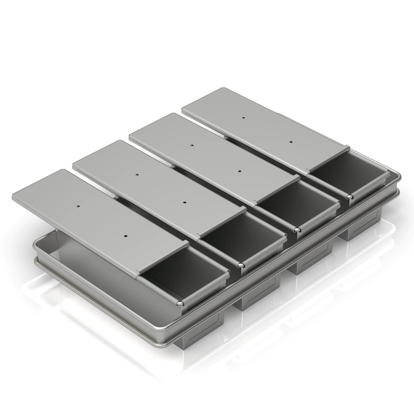 10x10x30 cm Set Tost Tavası