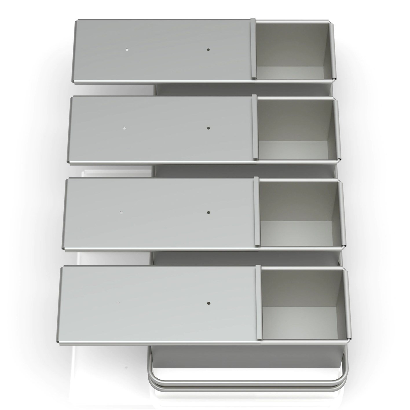 10x10x30 cm Set Tost Tavası