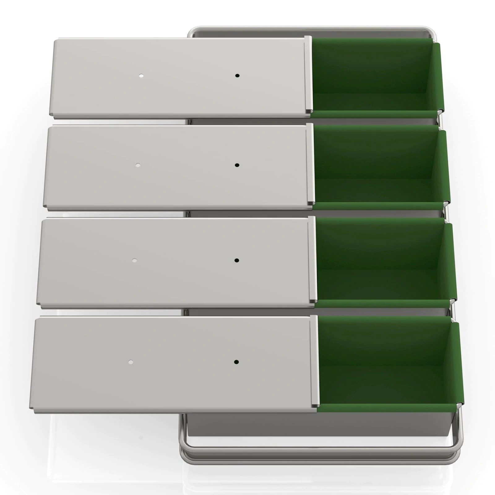 10x10x30 cm Set Tost Tavası